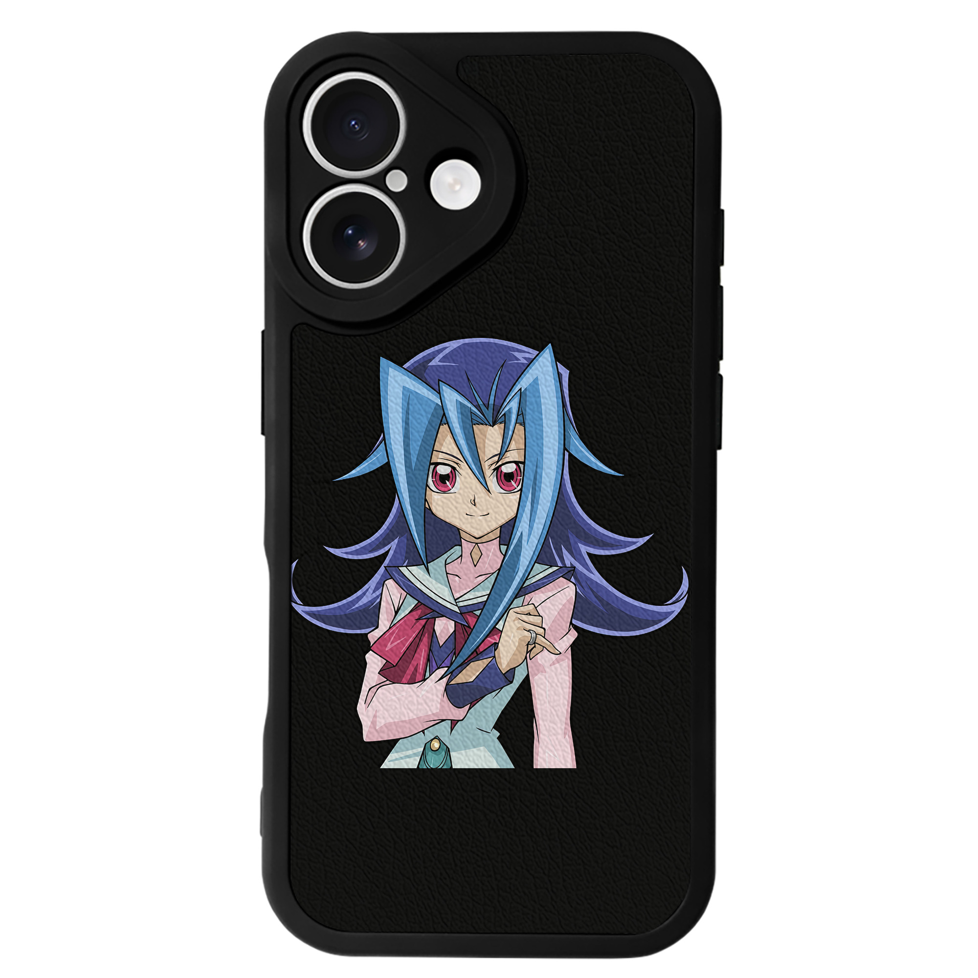 遊☆戯☆王 Yu-Gi-Oh! 【iPhone 16シリーズ対応】シリコンスマホケース（レザー調） 材質：シリコン